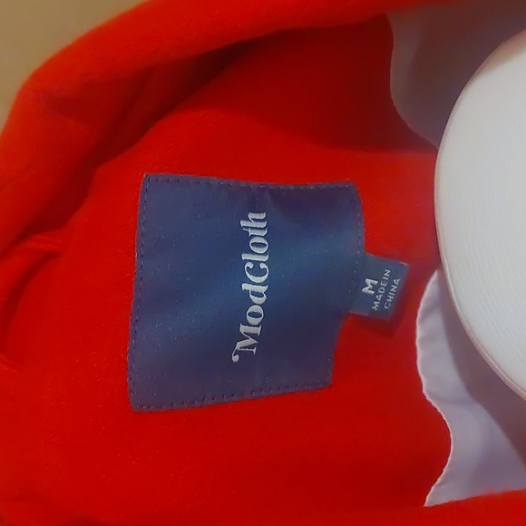 Modcloth retro 60s style coat - Picture 3 of 4